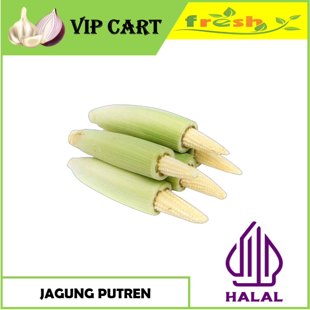 

JAGUNG MUDA PUTREN - VIP Sayur