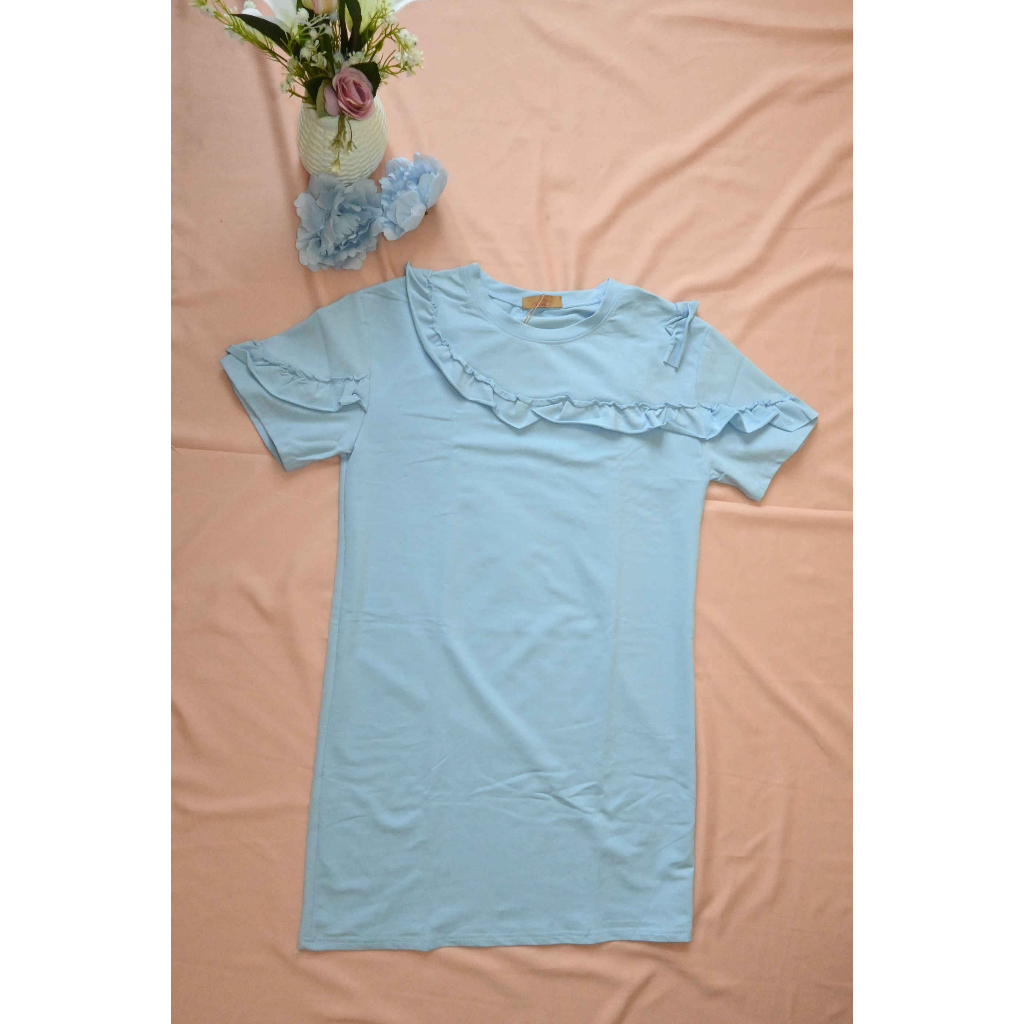 Dress Biru Wanita