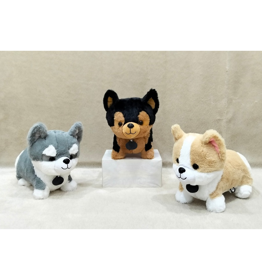 Boneka Anjing Husky Lucu dan Lembut - Boneka Husky Imut