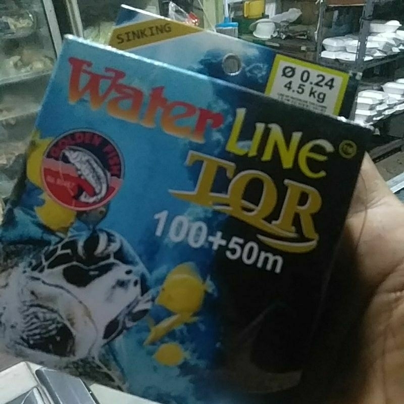 senar pancing golden fish waterline tor 150m