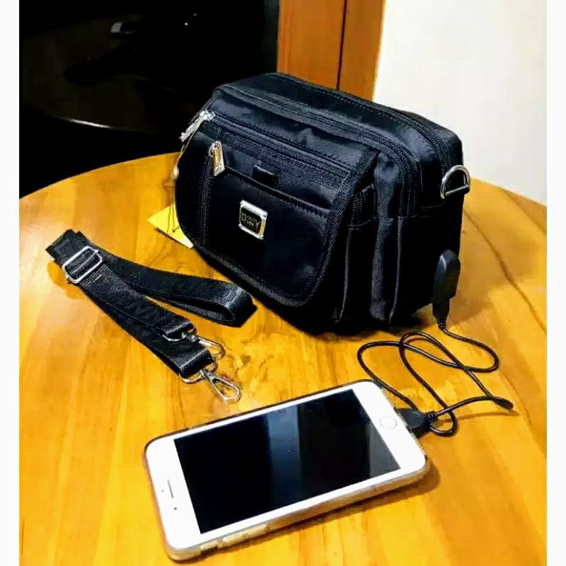 tas selempang polo impor