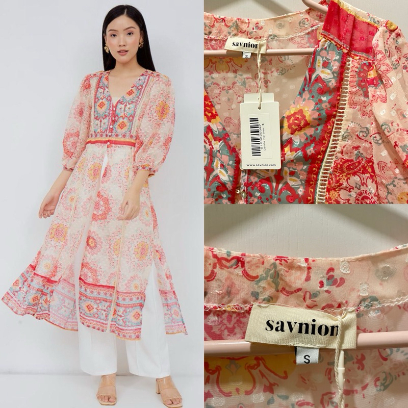 New Savnion Danisha Midi Dress (with tag)