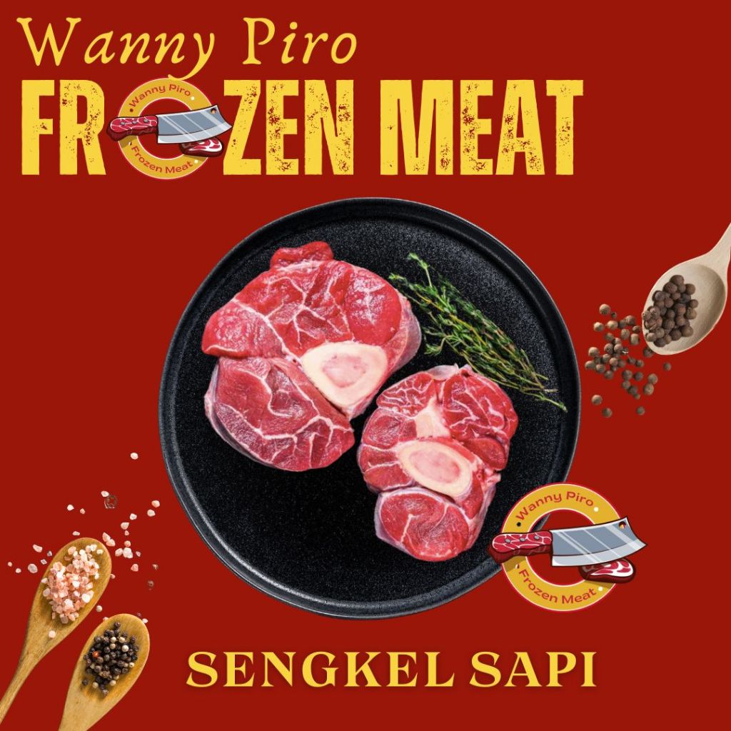 

Daging Sengkel Shank Shin Kisi Kembang Sapi Segar Lokal Halal Fresh Premium 500Gram 1/2 KG Semur Rendang Sop Soto Rawon Gulai