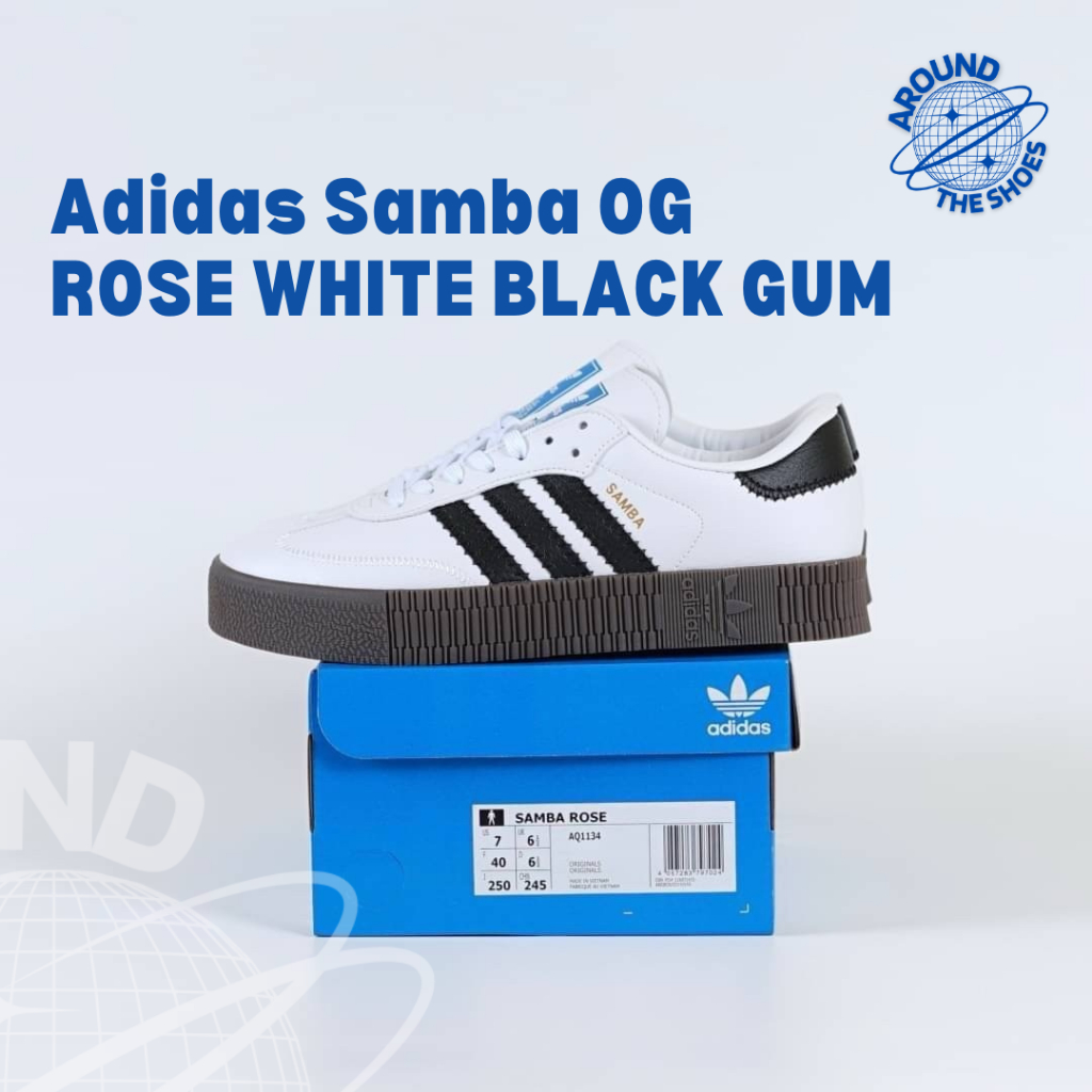 Adidas Samba Rose White Black Gum