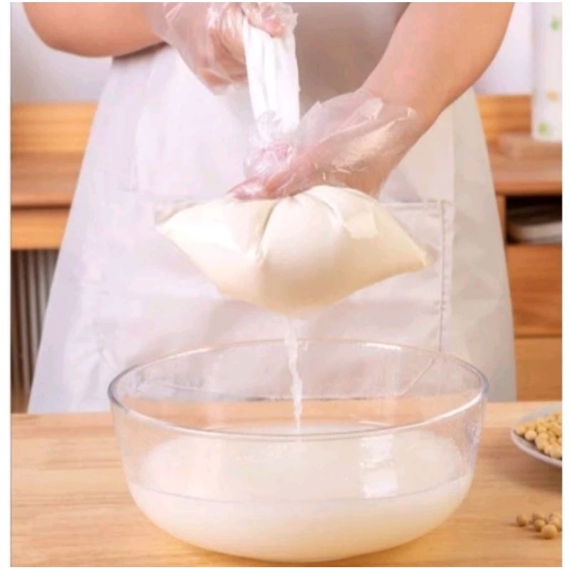 kain saringan susu kedelai