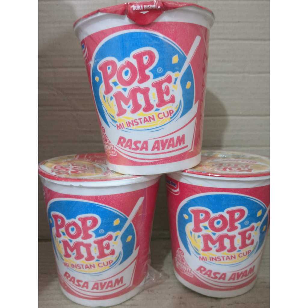 

Paket bundling dapat 3 Pop Mie