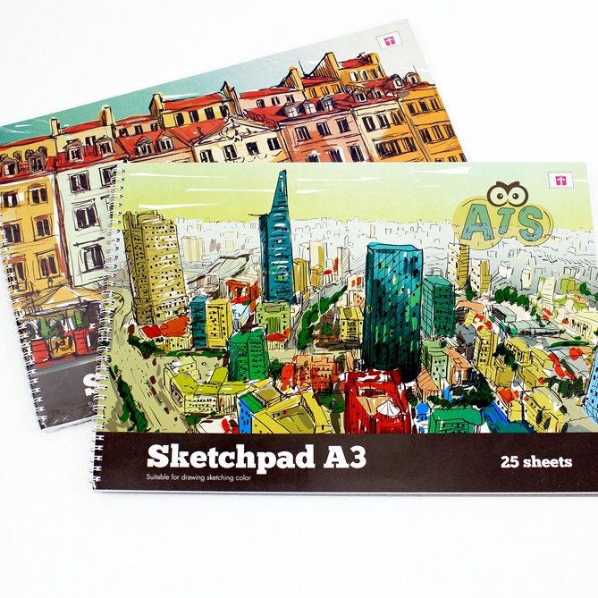 

DAPATKAN Buku Sketsa Sketch Pad A3 Tiara isi 25 Lembar