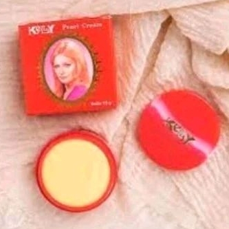 kelly pearl cream/alas bedak kelly 5 gr dan 15 gr