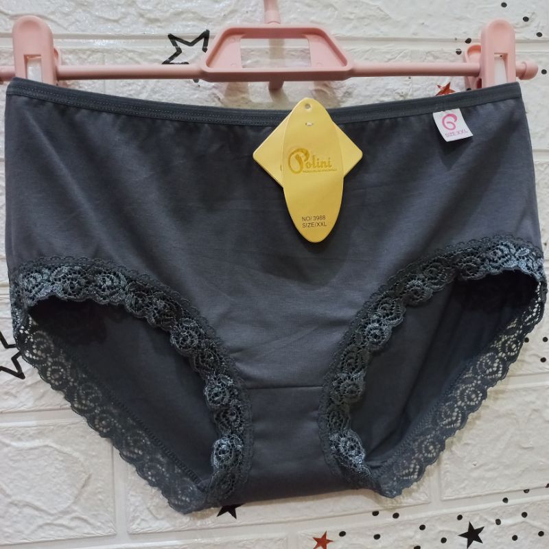 POLINI 3988 CD Wanita RENDA Size XXL Bahan Katun Lembut