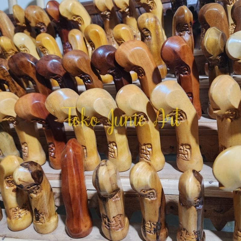 GAGANG KERIS SOLO KAYU JATI SONO CENDANA / DEDER KERIS / HANDLE KERIS