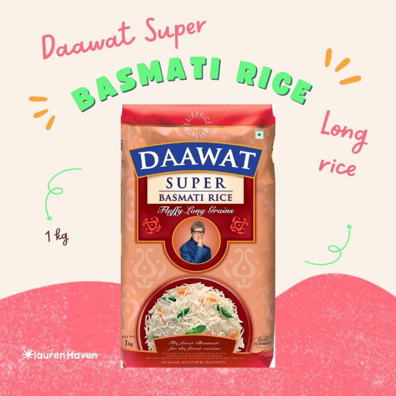 

Daawat Super Basmati Rice 1kg