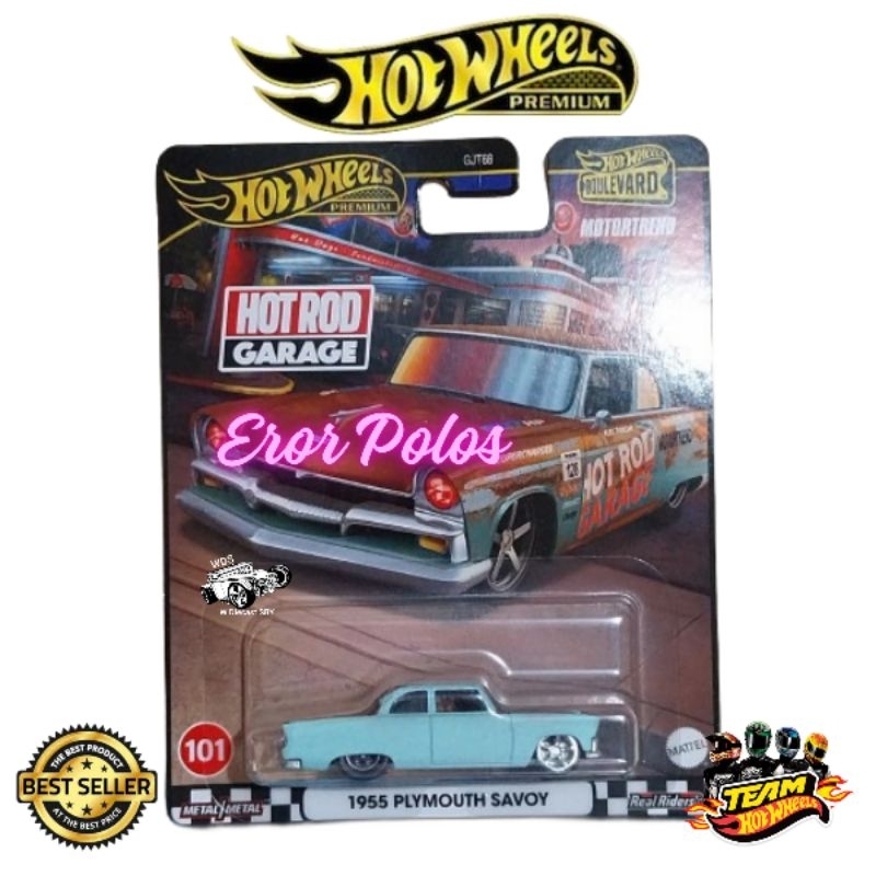 Hot Wheels Premium EROR ERROR Polos No Tampo Plymouth Savoy Rusty Very Very Rare