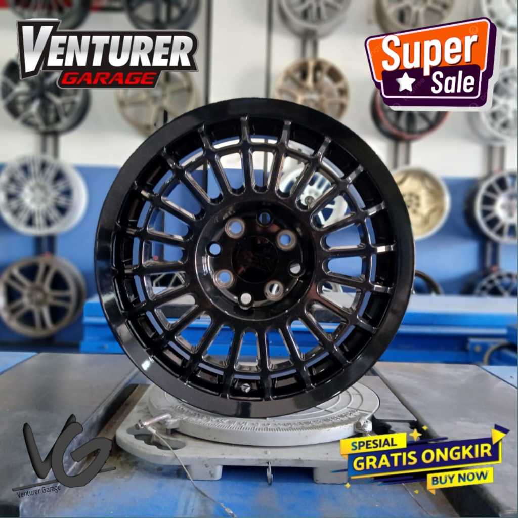 Velg rally ring 14 mobil corolla air ev avanza kijang HSR Futbuls Terbaru