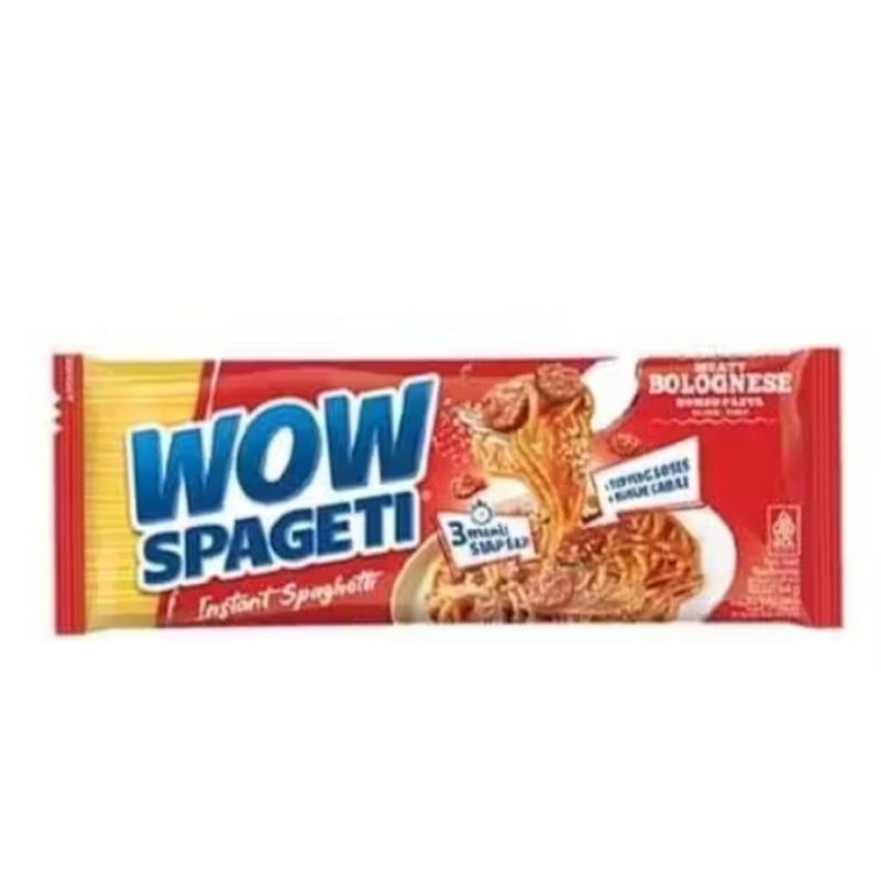 

(Ready Stok Siap Kirim) WOW Spageti Meaty Bolognese