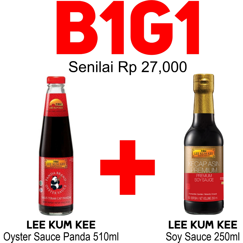 

[B1G1] Lee Kum Kee Oyster Sauce "PANDA" Brand 510 gr | SAUS TIRAM | SAUS TIRAM MURAH | SAUS TIRAM ENAK