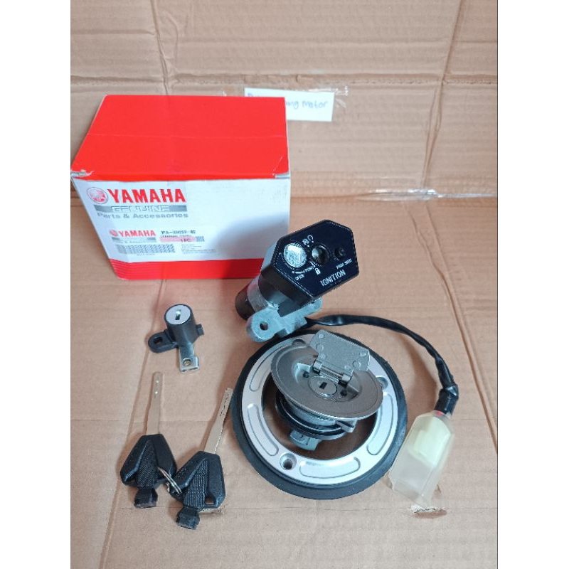 KUNCI KONTAK 1 SET YAMAHA VIXION NEW LED VIXION R LED R15 NEW LED (2017-2020) ASLI