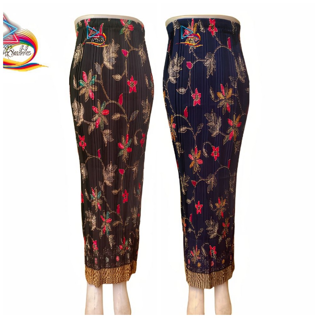 Bali.la™ Rok / Rok Plisket / Rok Plisket Batik / Rok bawahan batik rok kebaya modern motif rambat Ro