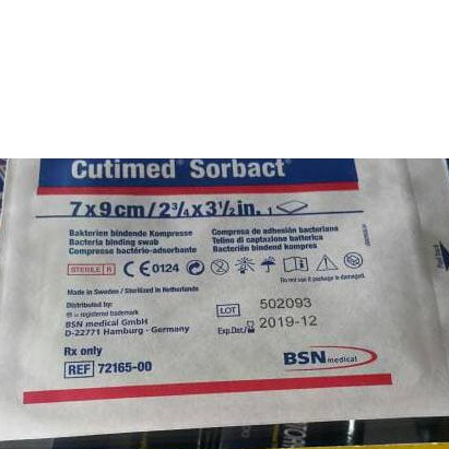 CUTIMED SORBACT SWAB