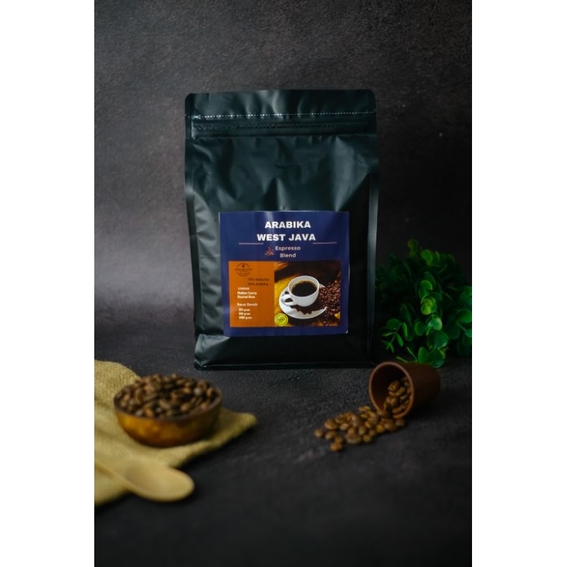 

Blend espresso 70% Robusta 30% Arabika 1 kg kopi susu espresso segar
