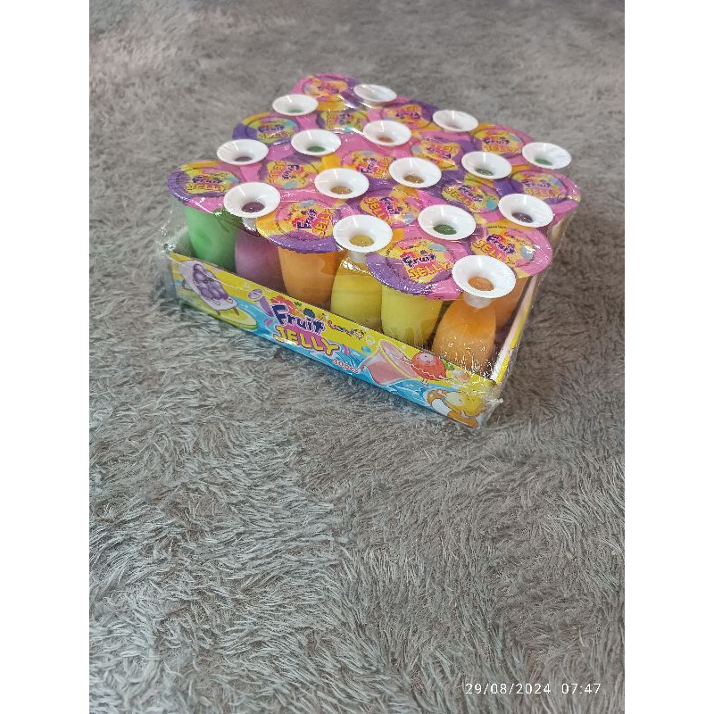 

LUVMI FRUIT JELLY GLASS ANEKA RASA BOX ISI30PCS