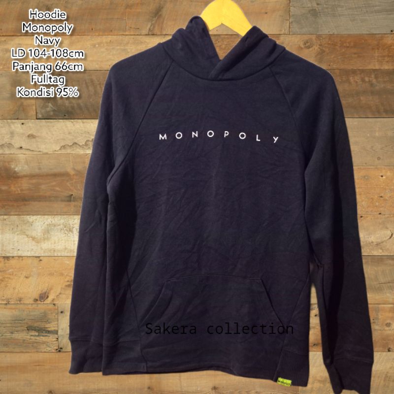 Hoodie Monopoly Navy