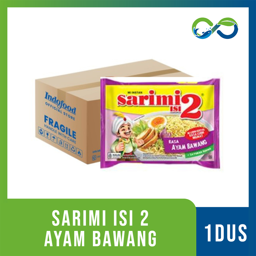 

[AquaEcoFarm] Mie Instan Sarimi ISI 2 Mie Kuah Ayam Bawang Dan Goreng Ayam Kecap Ayam Kremes Per DUS Bandung