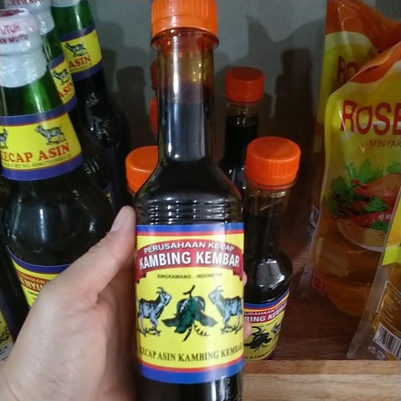 

kecap asin cap Kambing khas Kalimantan Barat