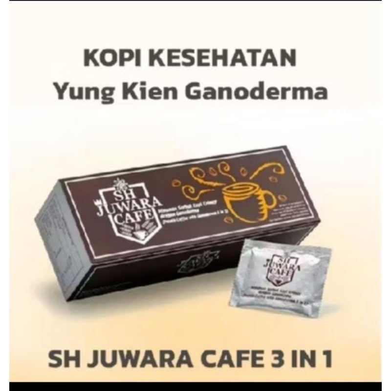 

KOPI SH JUWARA CAFE 3 IN 1 - KOPI JUWARA / KOPI CEO 3 IN 1 - kopi kesehatan - kopi ganoderma - kopi terlaris - antioksidan