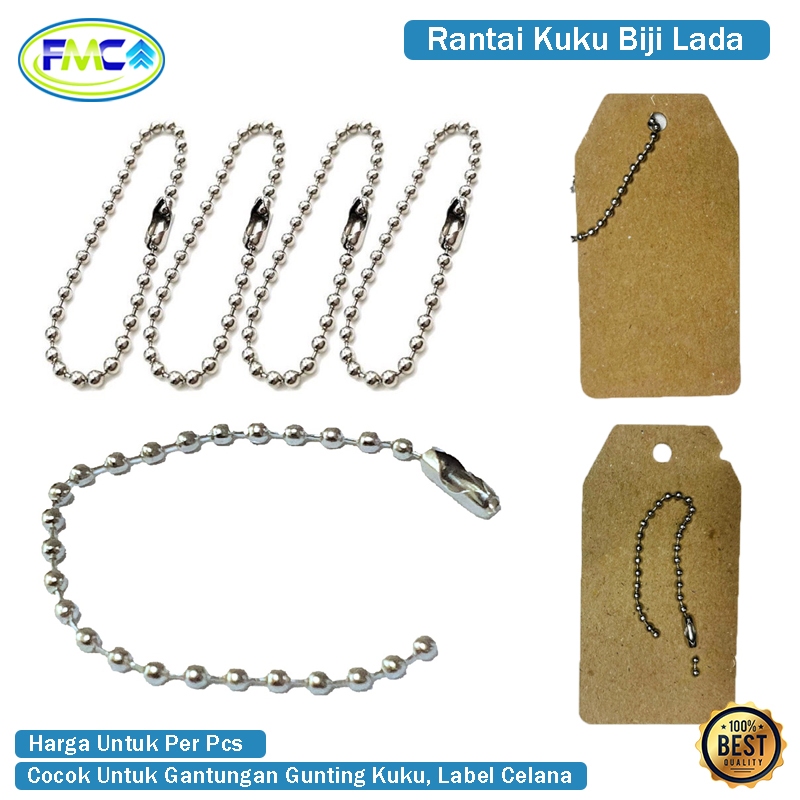 Rantai Bola Panjang 10cm Rantai Kuku Rantai Tali Hangtag Pelor Perpcs Rantai Tali Barang Unik Murah 