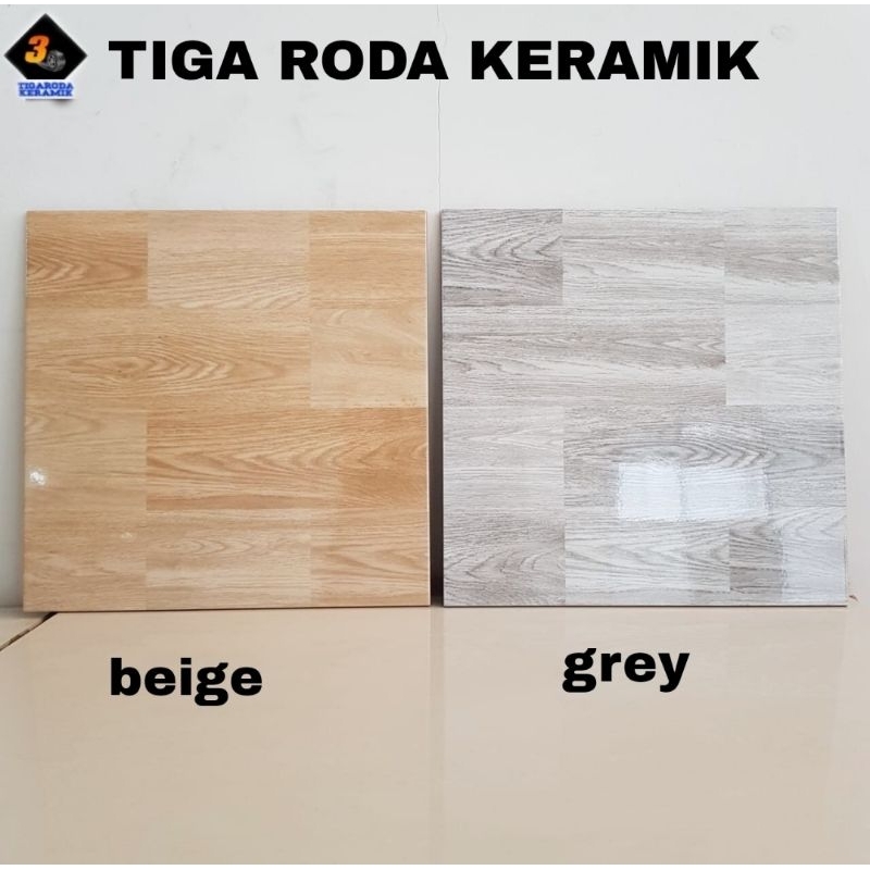 keramik 40x40 keramik lantai 40x40 keramik kilap/keramik dinding kamar mandi/keramik motif kayu abu 