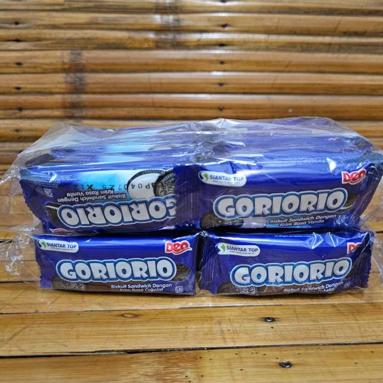 

Goriorio Biskuit Cokelat Renceng 1bks isi 20pcs