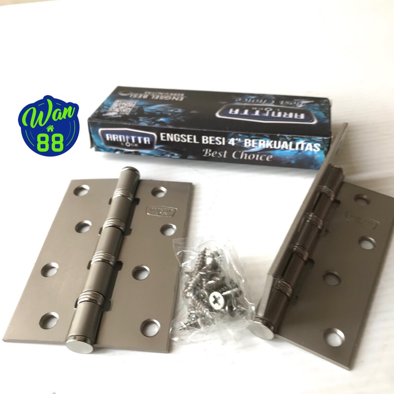 Engsel pintu/jendela 4" tebal, Arnetta  SN