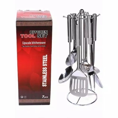 Spatula Steinless Set Gantung | Kitchen Tools Set