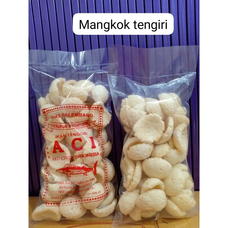

Kerupuk Mangkok Super Premium Ikan Tenggiri 250gr | krupuk palembang | krupuk | krupuk mangkok
