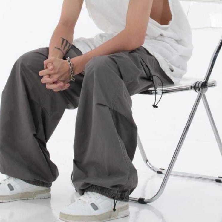 Celana Cargo Buggy Pants Celana Panjang Pria American Drill