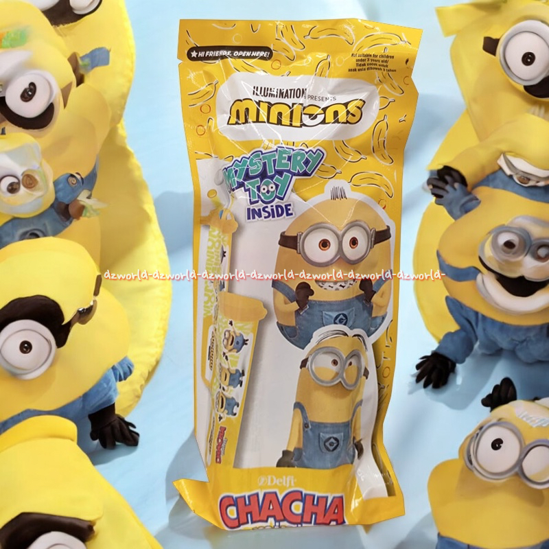 

Delfi Chacha Kemasan Minion Illumination Minions Ca Ca Coklat Bulat Warna Warni Chacha Muystery Toys Inside