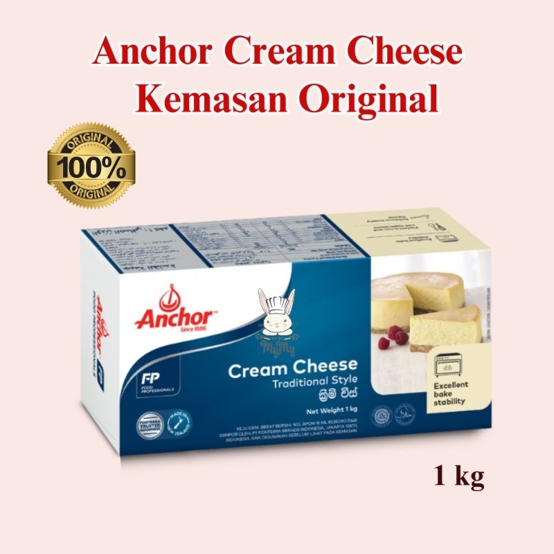 

Anchor Cream Cheese 1 Kg Original