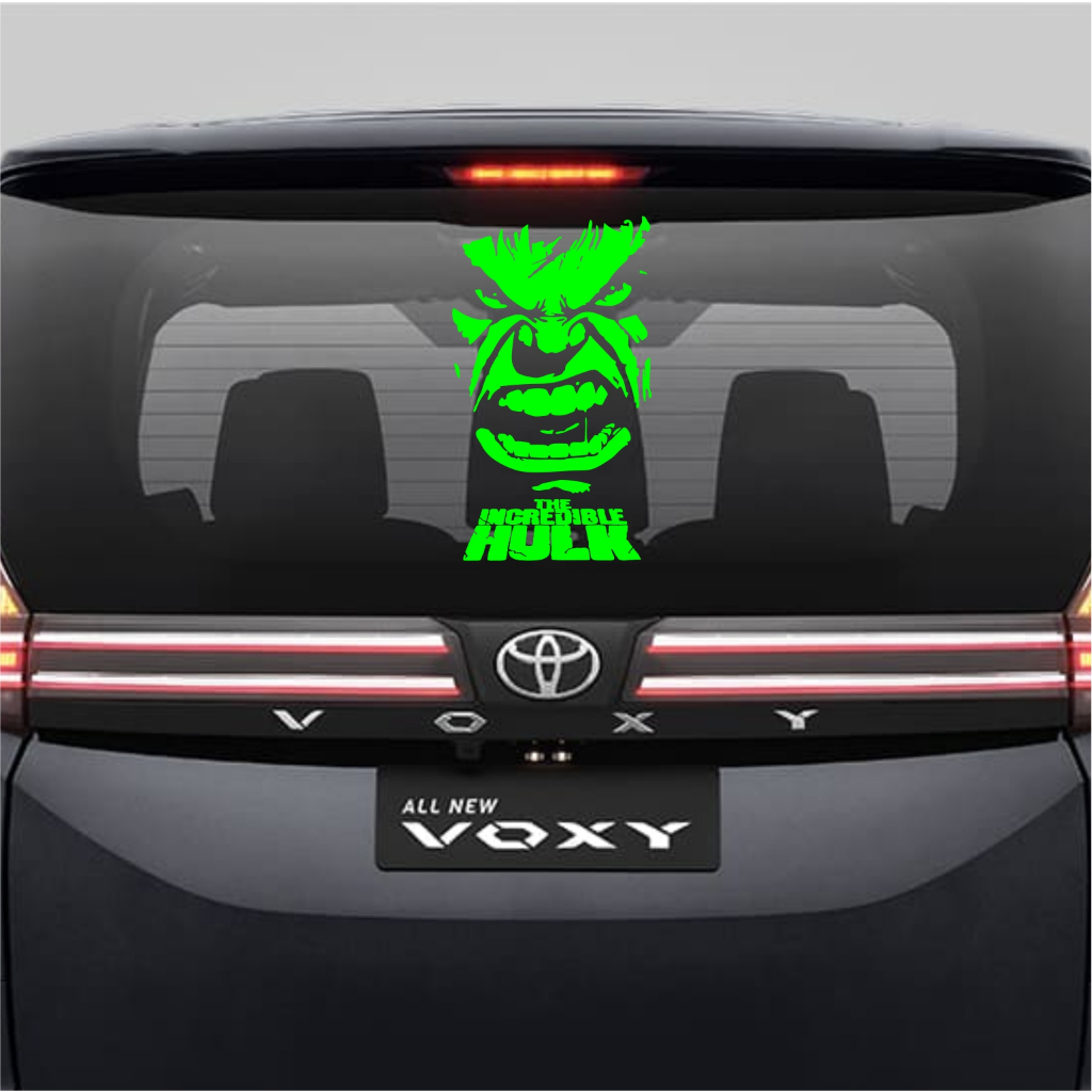 

BLIGHOO STIKER HULK ANGRY 30CM CUTTING STICKER MOBIL THE INCREDIBLE HULK KEREN