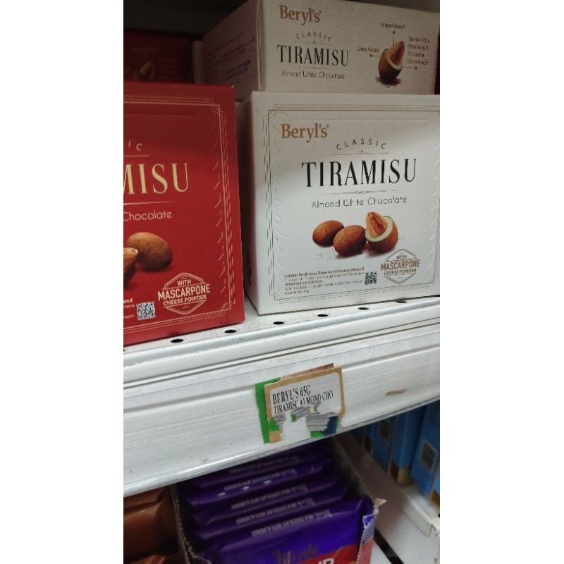 

Beryl's Tiramisu Almond Chocolate 65g ONLY BATAM