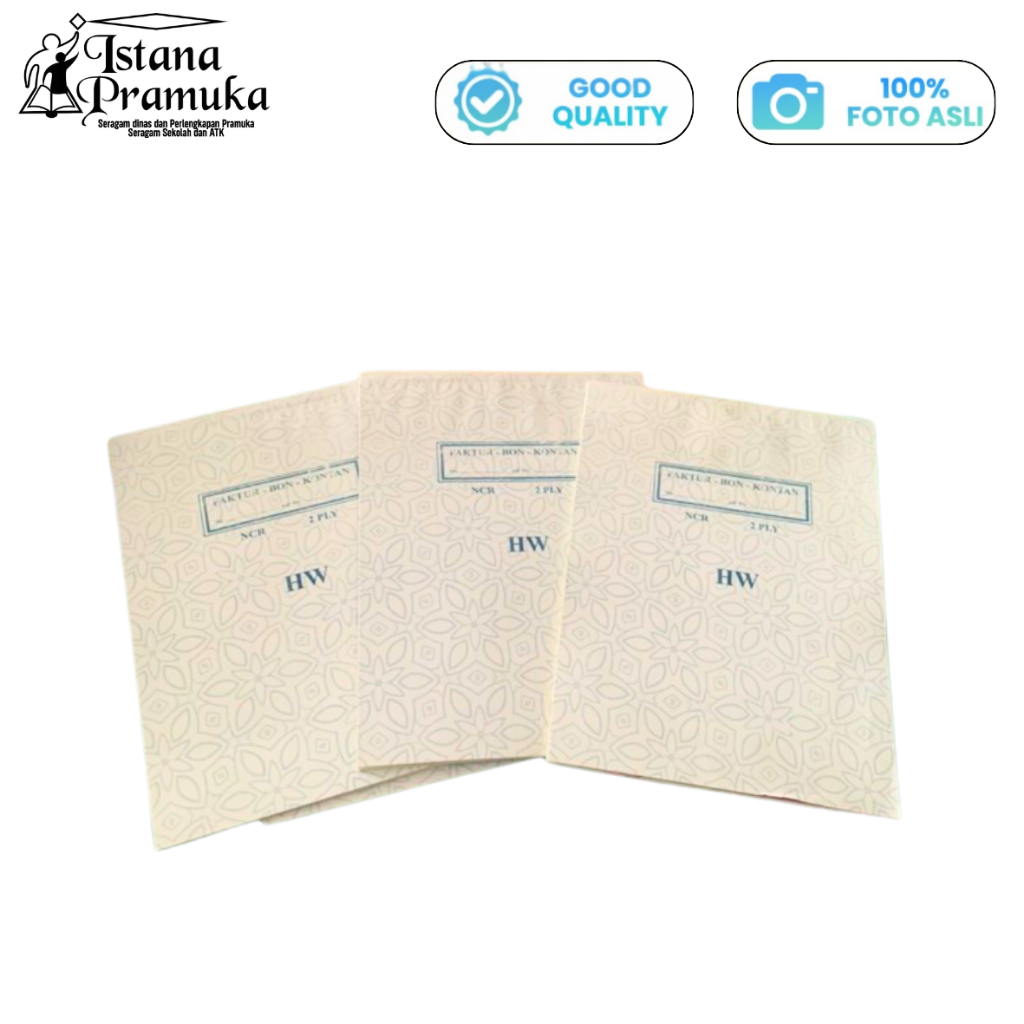 

Faktur Bon besar HW rangkap 2 / Faktur Bon Tegak besar 2ply - Istana Pramuka