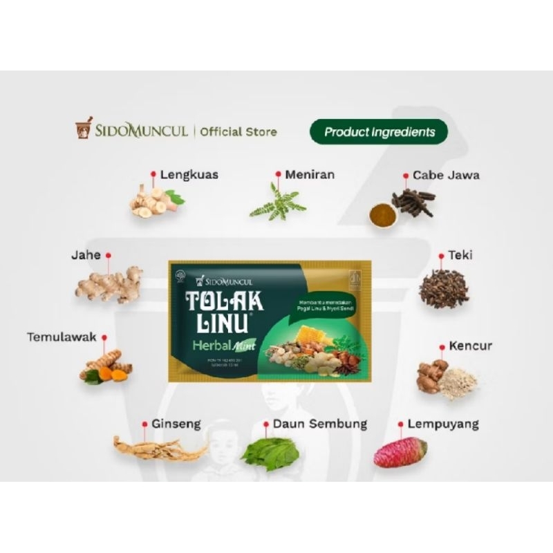 

Tolak Linu Herbal Mint Sachet