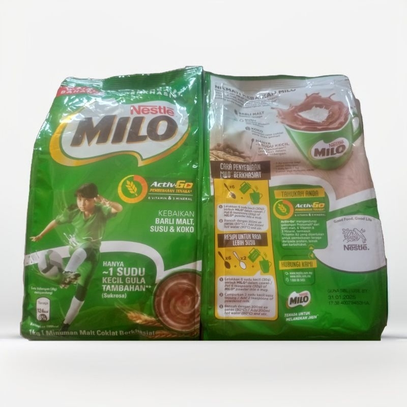 

Milo Malaysia lebih pekat nikmat halal 1 kg