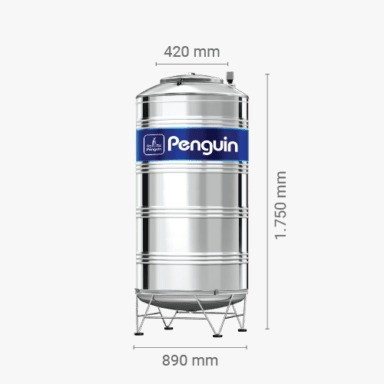 TOREN TANGKI AIR - TOREN STAINLESS - TBSK 600 LITER PENGUIN