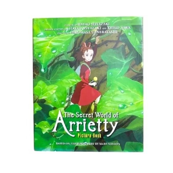 Ready Stock The Secret World of Arrietty Picture Book Hayao Miyazaki Hardcover New