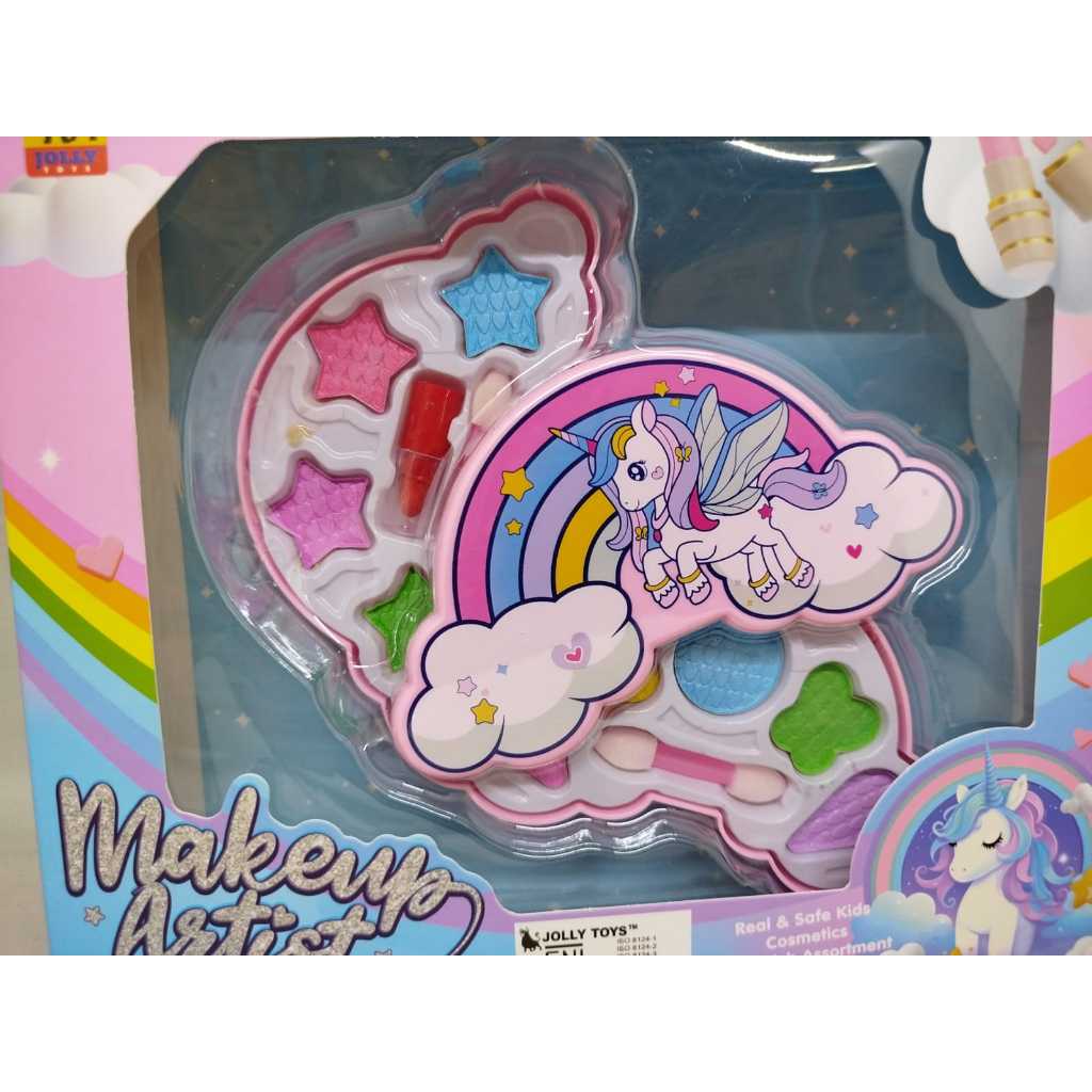 MAINAN ANAK MAKEUP PELANGI  UNICORN (C9100)