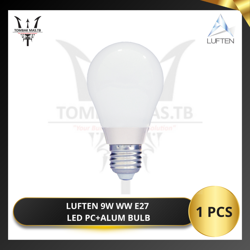 Bohlam Lampu LED Luften 9 Watt - Putih (1pcs)