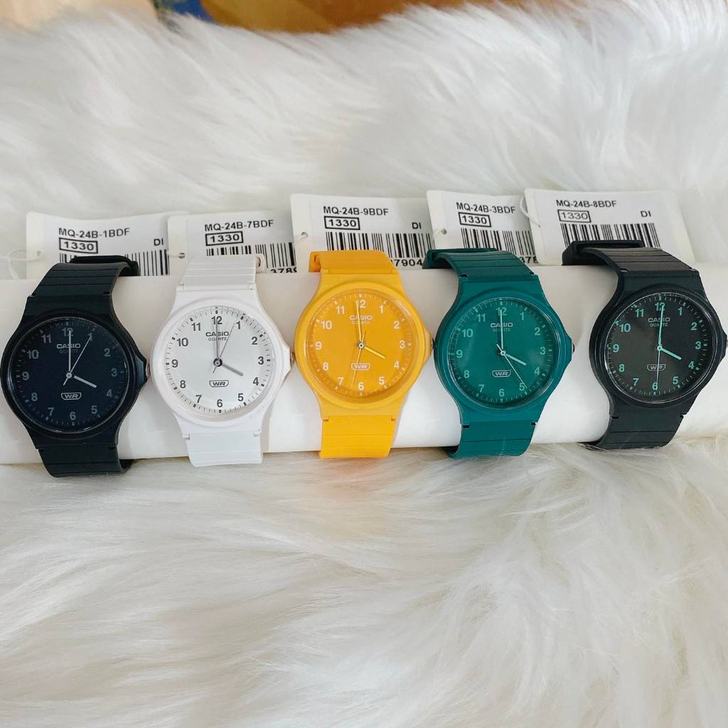 JAM TANGAN PRIA CASIO MQ-24B-1B / MQ-24B-1B / MQ-24B-3B / MQ-24B-7B / MQ-24B-7B / MQ-24B-9B ORIGINAL