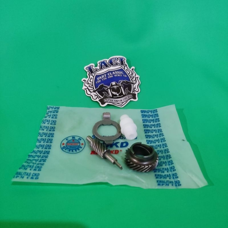 [PART] GIGI GEAR KILOMETER SPEEDOMETER SUZUKI RC 80 100 110 CRYSTAL SPRINTER - HRA