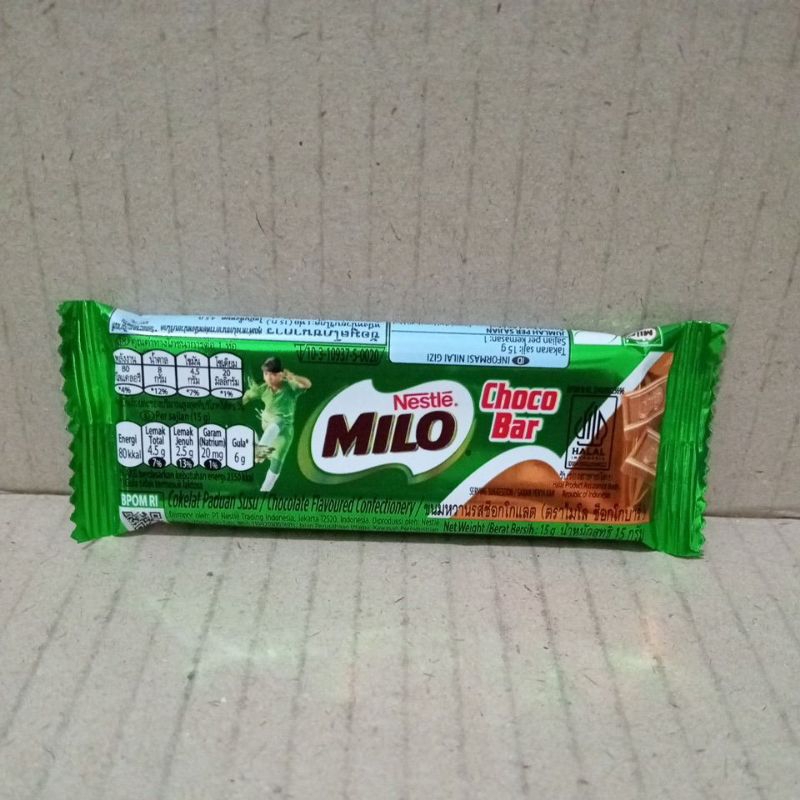 

Milo Choco Bar Nestle 15g