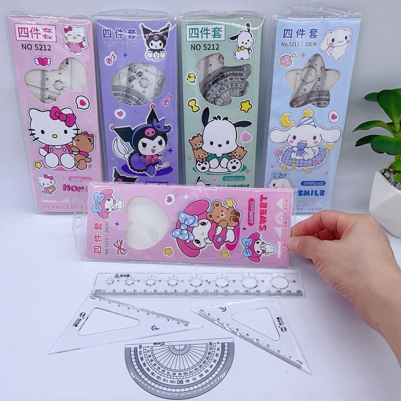 

PENGGARIS MOTIF SANRIO SET ISI 4PCS/KEMASAN (FREE POUCH)